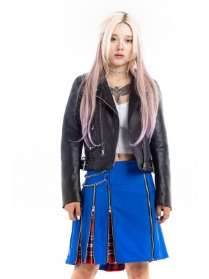 MODERN HYBRID KILT- TARTAN PLEATED