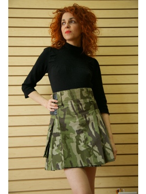 Kilt Camo Pour Femmes