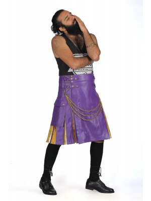 Trendy Catch Unisex Leather Hybrid Kilt