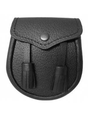 L'escarcelle En Cuir Granuleux Des Garçons Avec Deux Glands - Ceinture Gratuite D'escarcelle