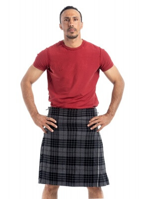 Gray Hamilton Tartan Kilt