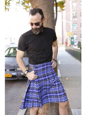 KILT TARTAN CLARK