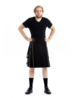 Kilt De Course Pour Homme Fait En Poches Détachables
