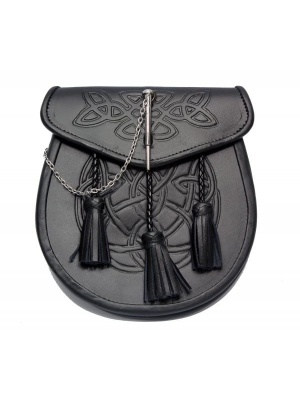 Escarcelle De Serrure De Pin De Robe De Cuir De Relief Semi