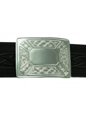 Boucle Celtique Des Montagnes De Noeud Pour La Ceinture De Kilt