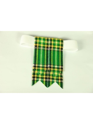 Flashes Verts Irlandais De Tuyau De Tartan