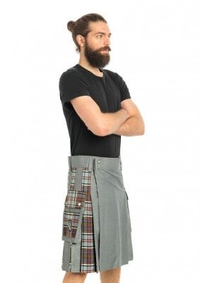 GRAY HYBRID KILT