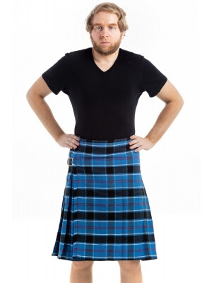 KILT TARTAN MARINE DES ÉTATS-UNIS