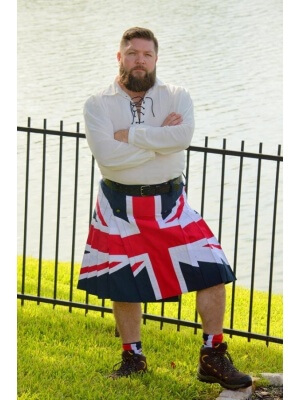 DRAPEAU UNION PATRIOTIQUE KILT