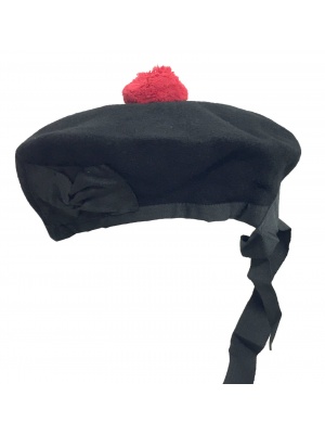 Chapeau Des Montagnes Calotte-Écossais De Balmoral De Chapeau Noir Simple De Capot