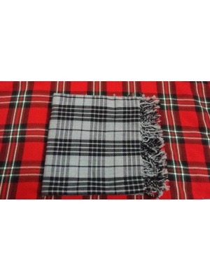 Gray Tartan Kilt For Baby