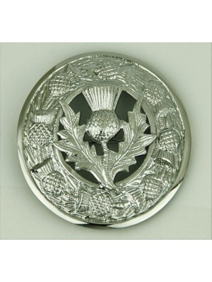 Broche écossaise de plaid de mouche de kilt de chardon