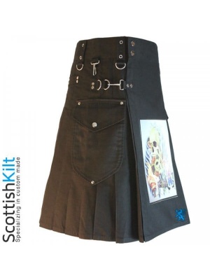 Kilt Crâne Pour Hommes Actifs