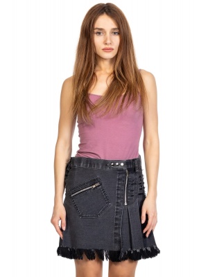 Mini Denim Skirt For Women