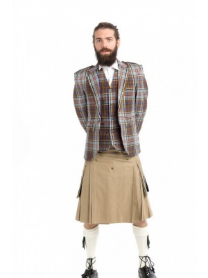 Custom Made Tartan Argyll Jacket