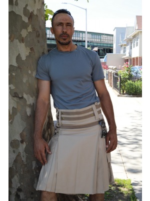 Modern Utility Kilt Pour Homme