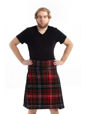 WILSON TARTAN KILT - 8 YARD