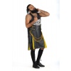 Yellow Exotic Hybrid Leather Kilt