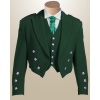 Vert Charlie Jacket De Prince Et Gilet - Mesure De Sur