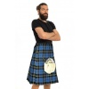 BLUE RAMSAY TARTAN KILT