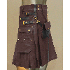 Kilt En Cuir Celtique Avec Sporran En Cuir