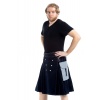 Kilt À Contraste Pour Hommes Royaux