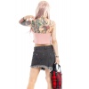 Denim Kilt For Stylish Women