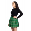 Kilt plissé par boîte pour la femme fabuleuse