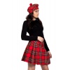 Mini Kilt En Tartan Pour Femmes Élégantes