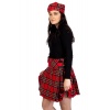 Mini Kilt En Tartan Pour Femmes Élégantes