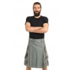 GRAY HYBRID KILT