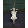 Saint Andrew silver Kilt Pin 