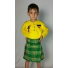 Kilt Irlandais De Bébé De Tartan