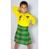 Kilt Irlandais De Bébé De Tartan
