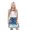 Mini Blue Denim Kilt
