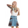 Denim Tartan Hybrid Kilt
