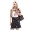 Denim Kilt With Lace String