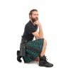 LEATHER HYBRID KILT