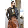 Mini Kilt Avec Enveloppement En Cuire