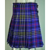 Kilt bleu de tartan