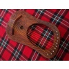 New Lyra Harp Rosewood With Metal String full view