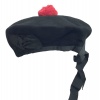 Chapeau Des Montagnes Calotte-Écossais De Balmoral De Chapeau Noir Simple De Capot