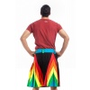 RAINBOW KILT FOR STYLISH MAN