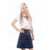 Modern Tartan Plaid Skirt
