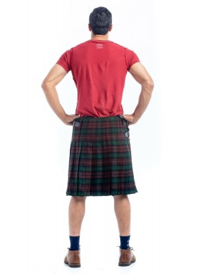 Brown Watch Tartan Kilt