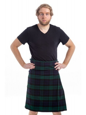 Le Kilt tartan Black Watch