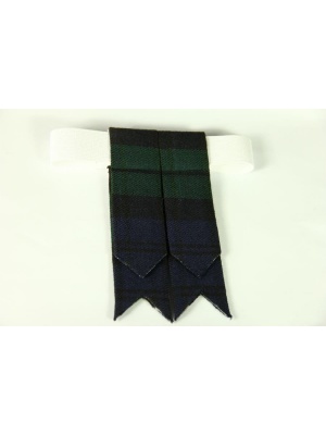 Flashes Noirs De Tuyau De Kilt De Tartan De Montre