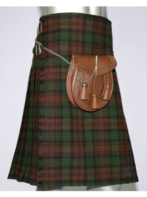 Kilt De Tartan Montre Brown