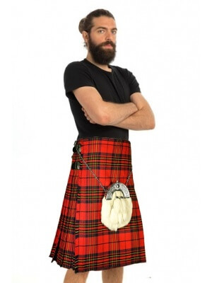 CLAN LESLIE TARTAN KILT