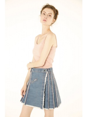 Women Denim Kilt